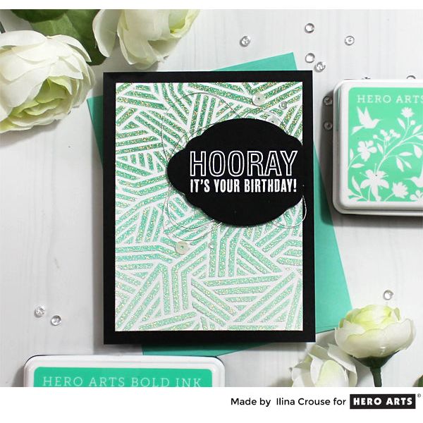 Hero Arts - Ombré Mint Julep to Emerald Green Ink Pad - Image 2