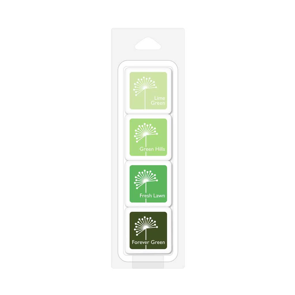 Hero Arts - Fresh Foliage Dye Ink Pad Cubes