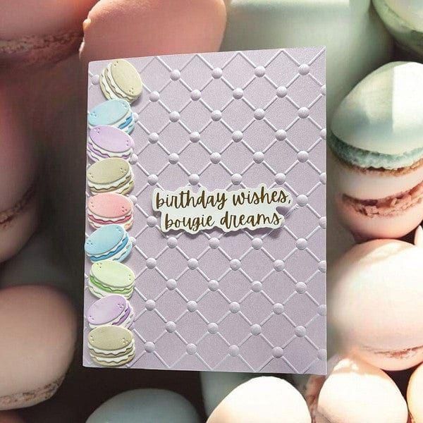 Bougie Birthday Sentiments Press Plate & Die Set from the Bougie Birthday Collection by Nina Boettcher - Image 8