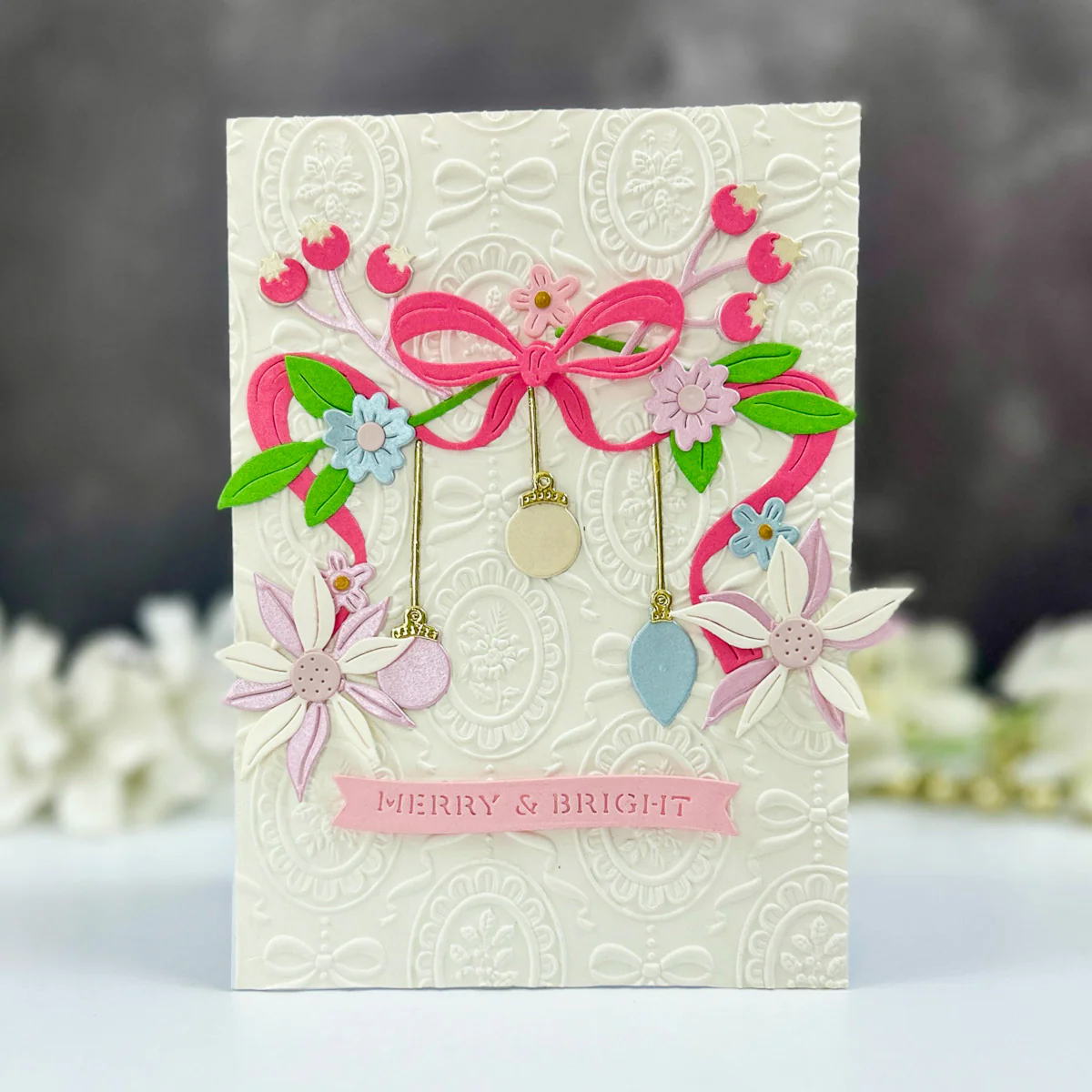 Christmas Cameos 3D Embossing Folder - Image 3