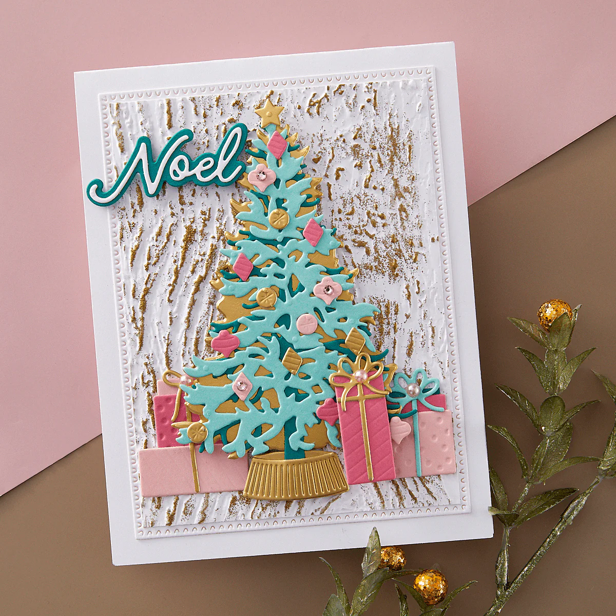 Classic Christmas Tree Etched Dies by Simon Hurley - Image 7