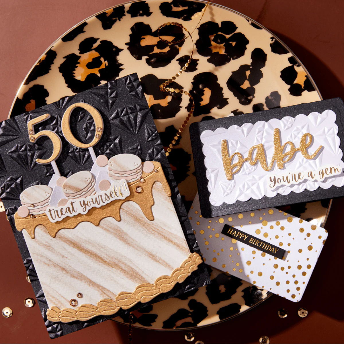 Classy Numbers Etched Dies from the Bougie Birthday Collection by Nina Boettcher - Image 5