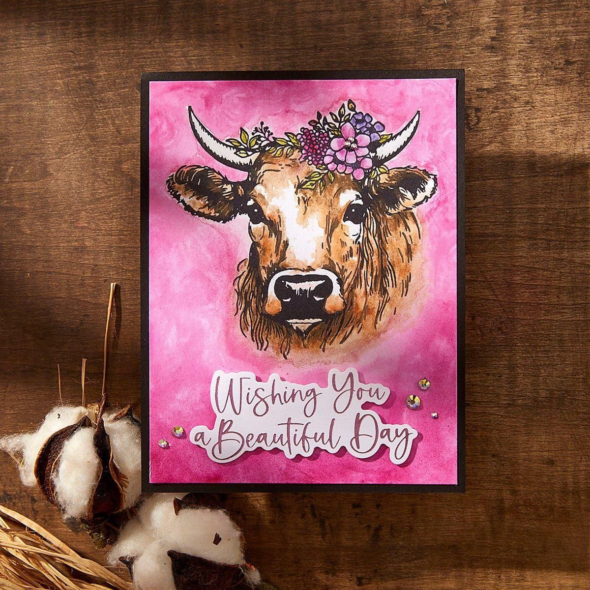 Clover BetterPress Plate & Die Set from the Justine's Farm Collection by Justine Dvorak - Image 3