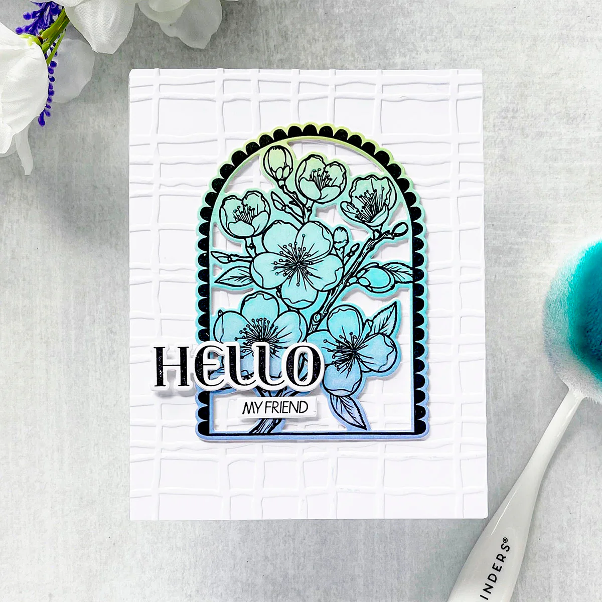 Colorful Expressions Blossom - (Dies Only) Coordinates with the Clear Stamp of the Month - Image 3