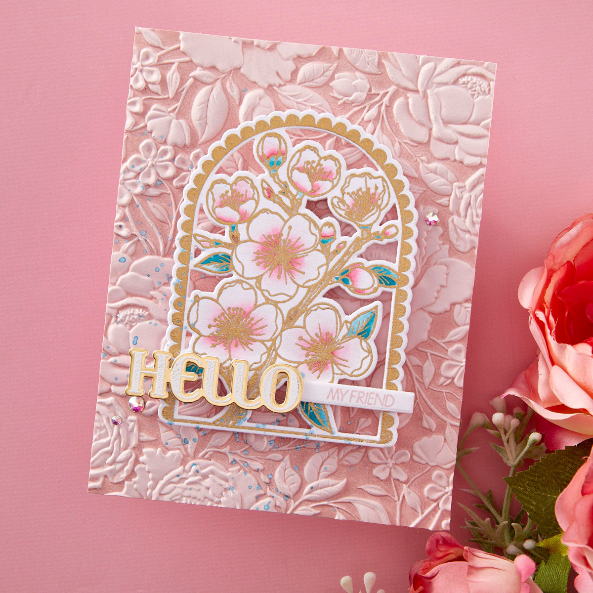 Colorful Expressions Blossom - (Dies Only) Coordinates with the Clear Stamp of the Month - Image 6
