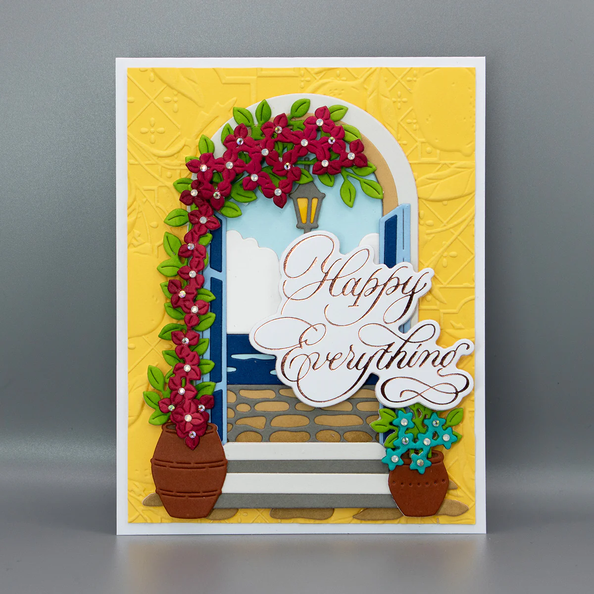 Copperplate Happy Birthday and Everything BetterPress Plate & Die Set by Paul Antonio - Image 7