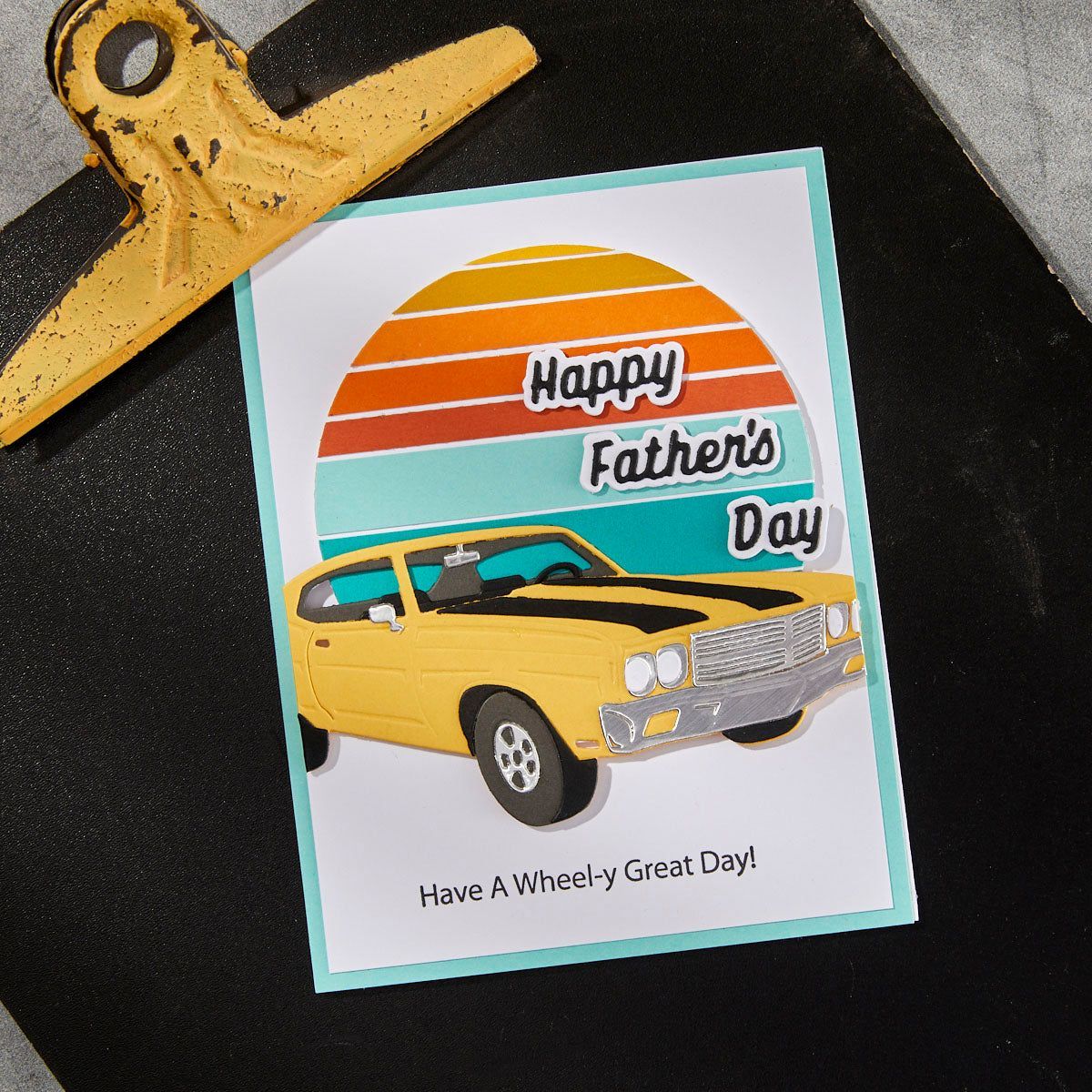 Cruisin' By Sentiments Clear Stamp & Die Set by Mindy Eggen - Image 4