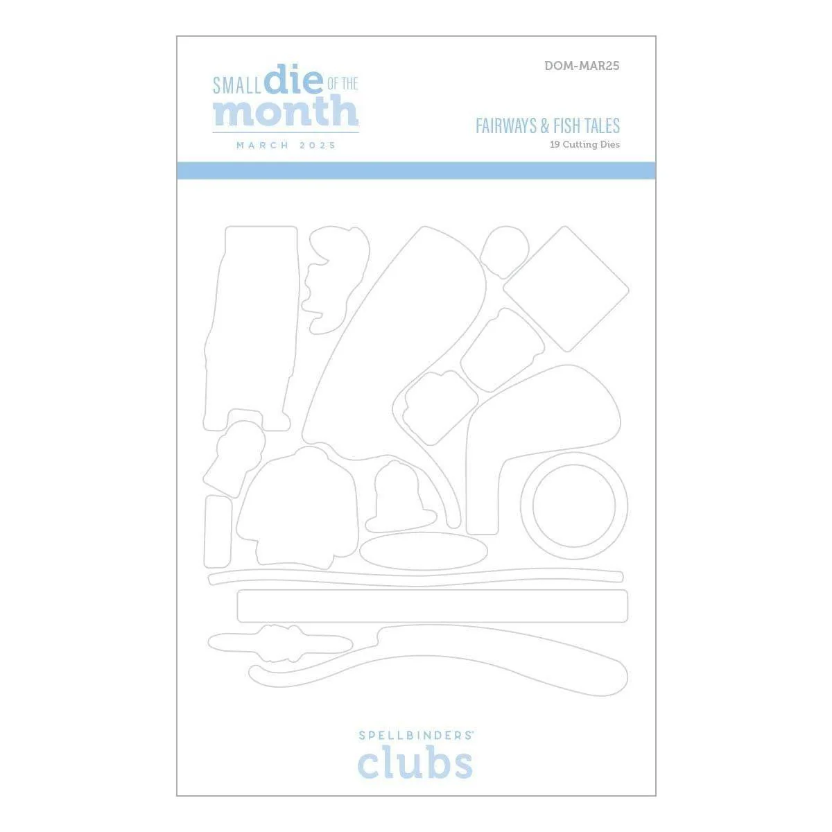 Fairways & Fish Tales - Small Die of the Month - Image 10