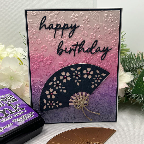 Fan & Bow Etched Dies by Alex Syberia Designs - Image 4