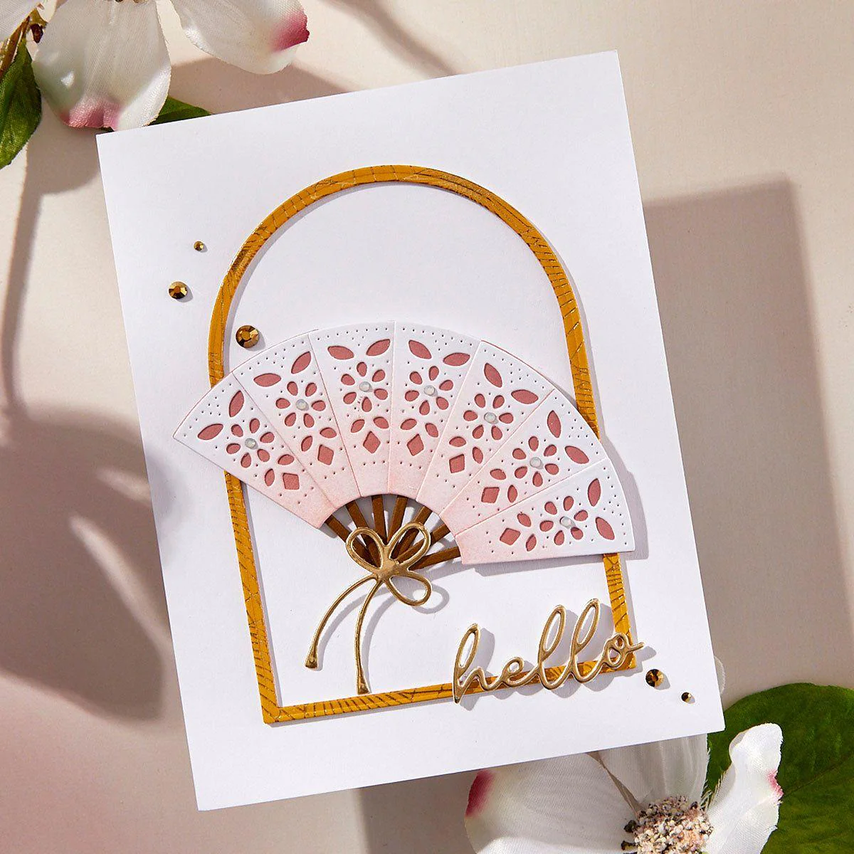 Fan & Bow Etched Dies by Alex Syberia Designs - Image 5