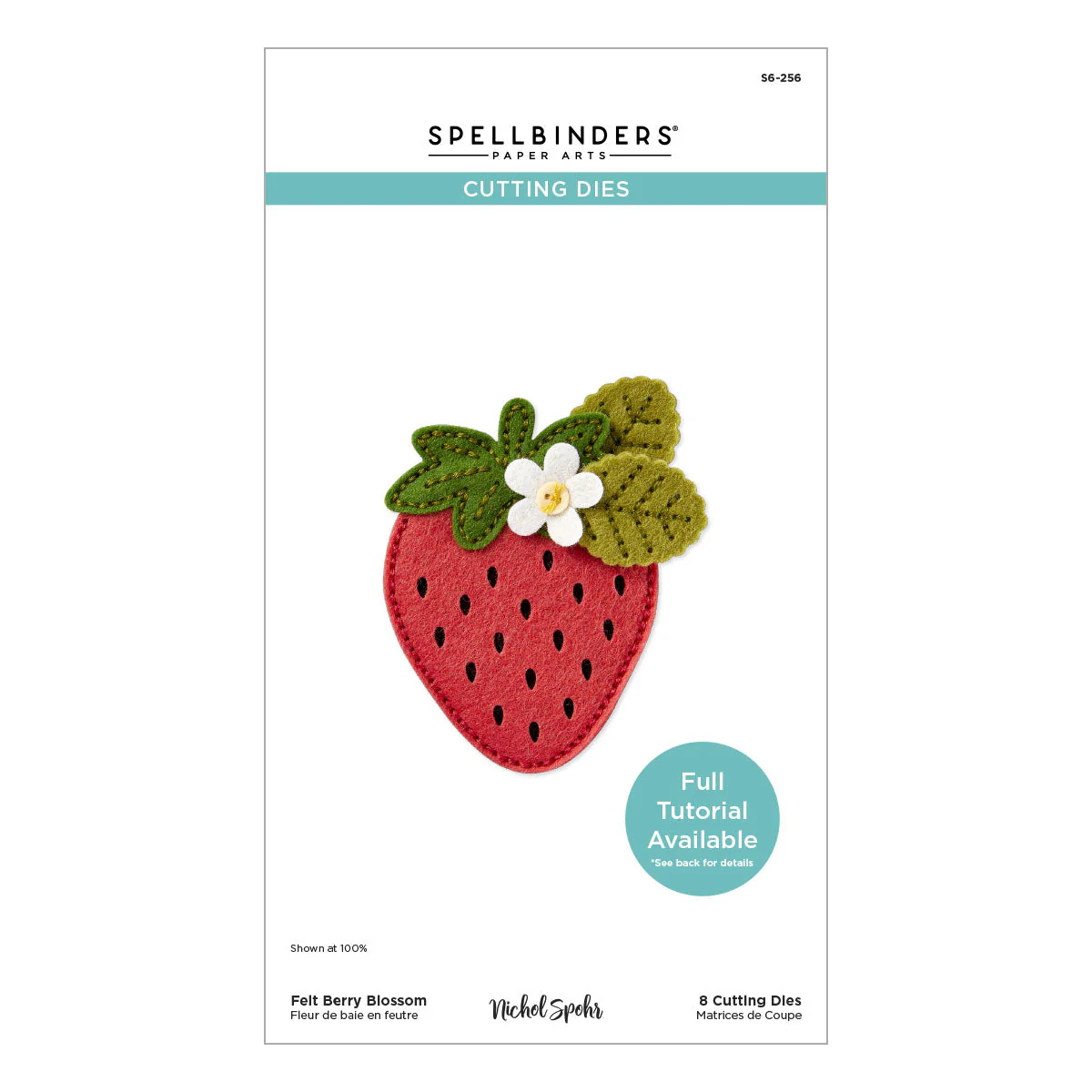 Felt Berry Blossom Etched Dies by Nichol Spohr - Image 4