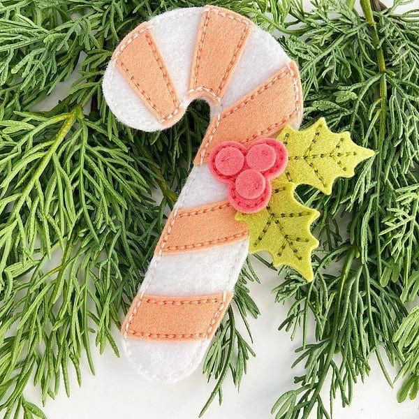 Felt Candy Cane Etched Dies by Nichol Spohr - Image 6