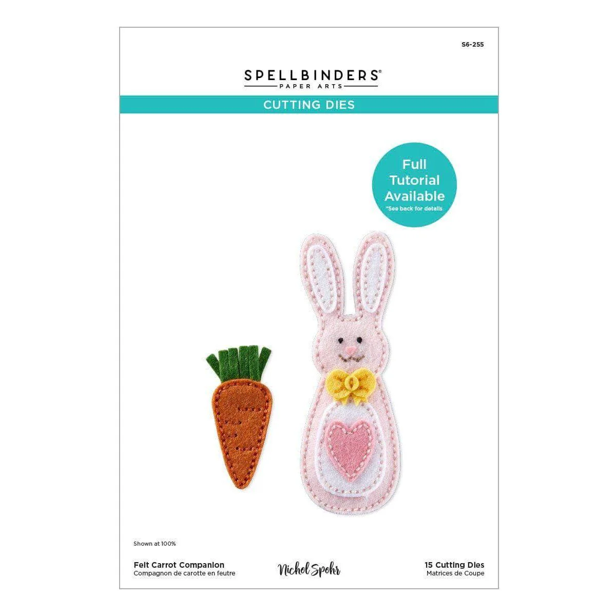 Felt Carrot Companion Etched Dies by Nichol Spohr - Image 5