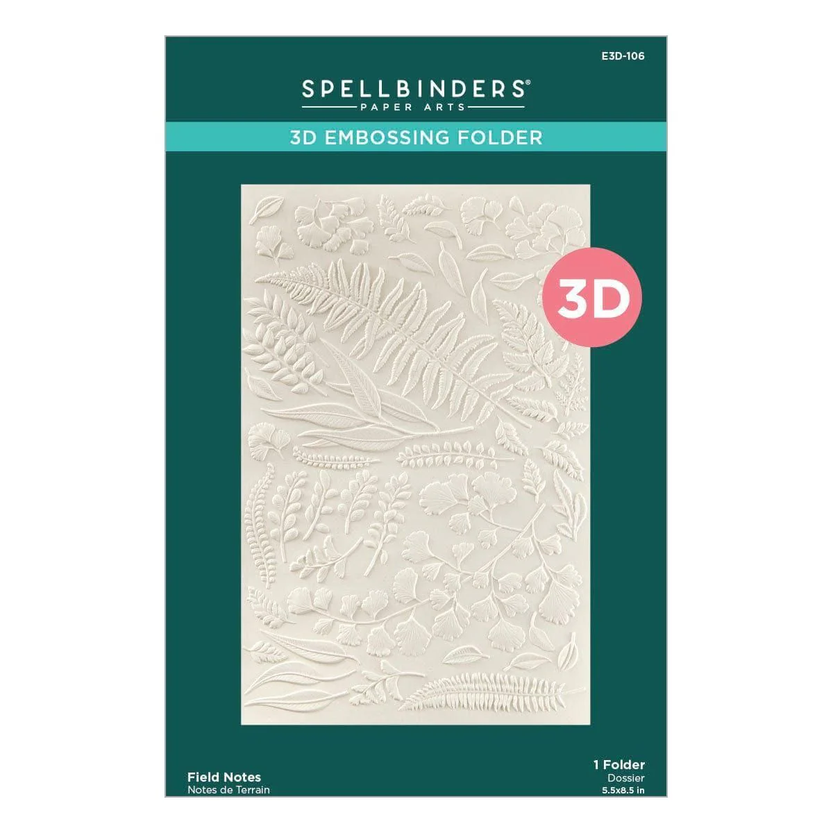 Field Notes 3D Embossing Folder - Image 7