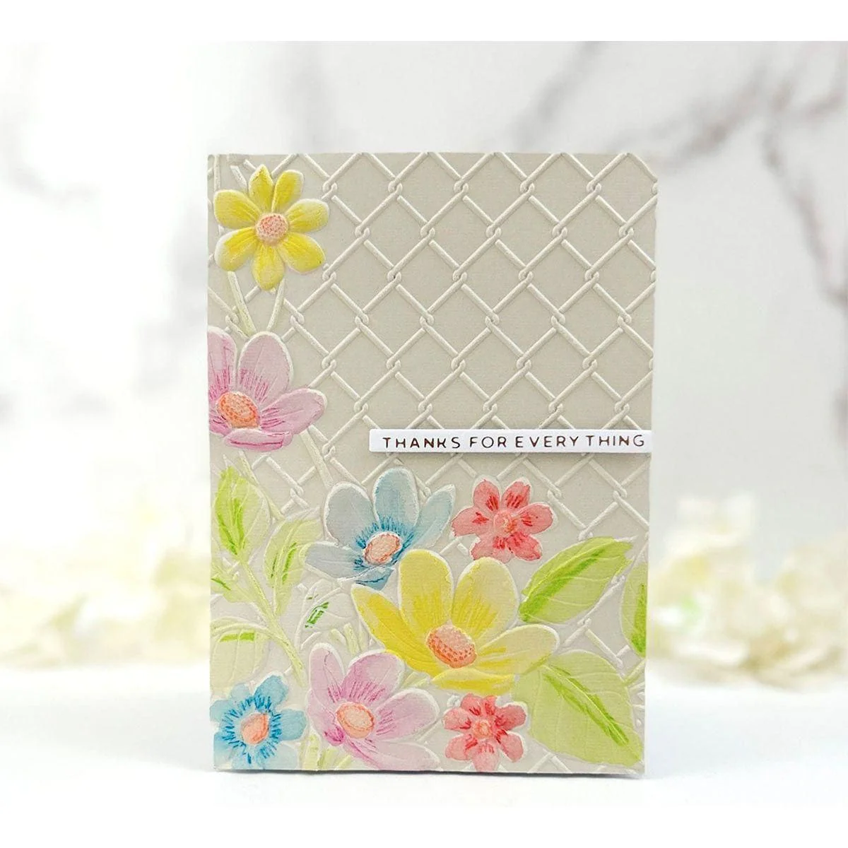 Floral Fence of Togetherness -  3D Embossing Folder of the Month - Image 12