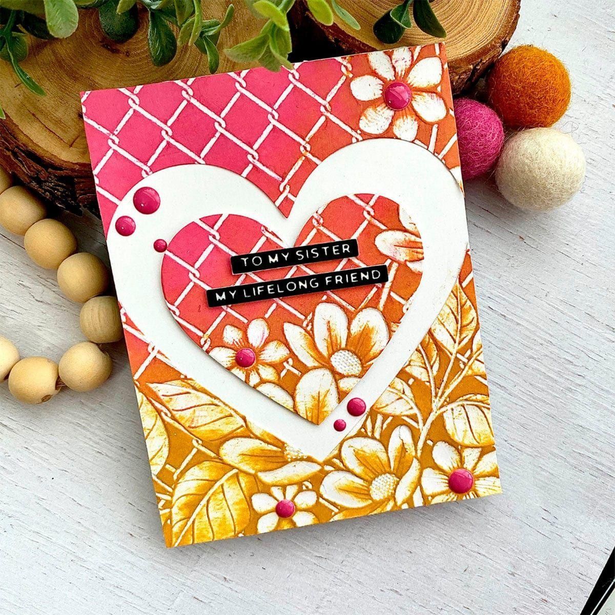 Floral Fence of Togetherness -  3D Embossing Folder of the Month - Image 13