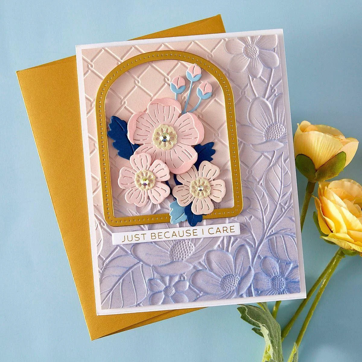 Floral Fence of Togetherness -  3D Embossing Folder of the Month - Image 3