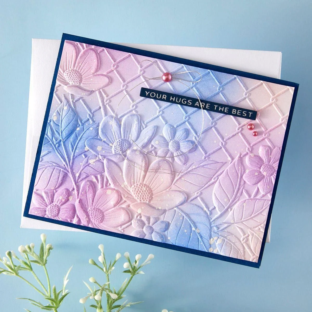 Floral Fence of Togetherness -  3D Embossing Folder of the Month - Image 5