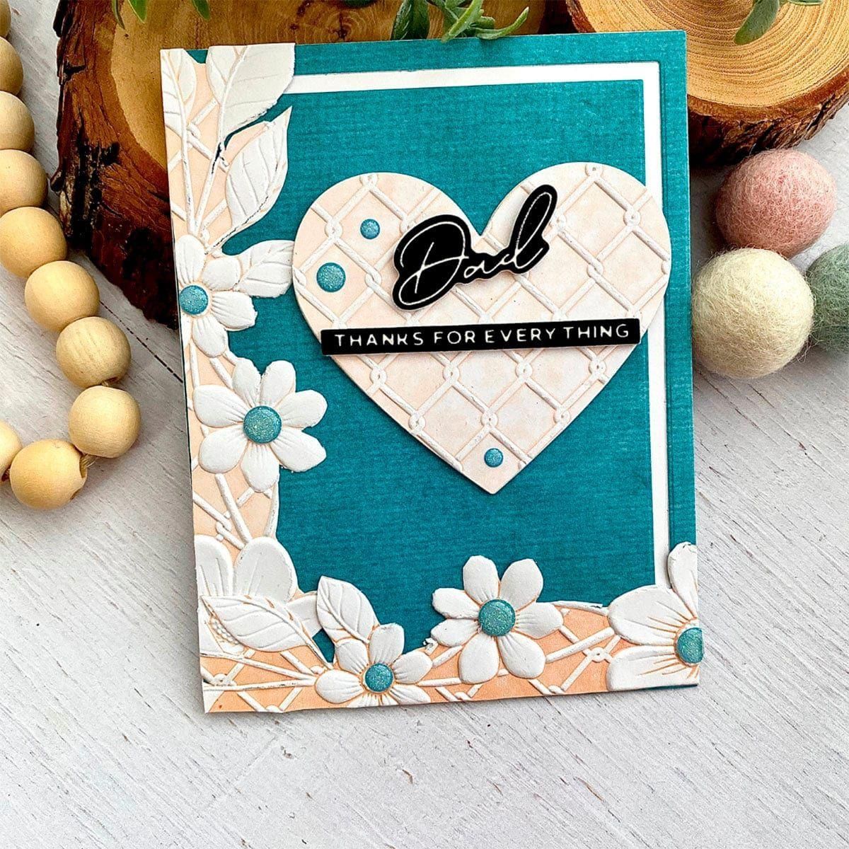 Floral Fence of Togetherness -  3D Embossing Folder of the Month - Image 6