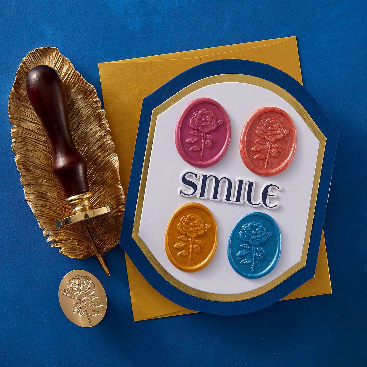 Floral Jewel - Wax Seal of the Month (Seal Stamp Only) - Image 3