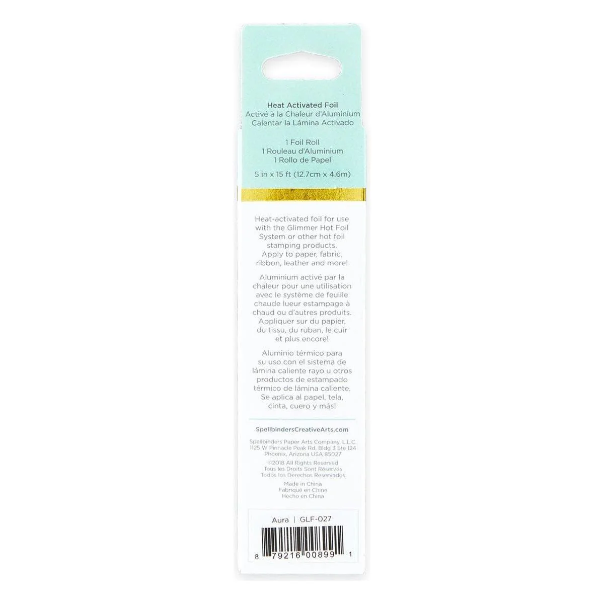 Glimmer Hot Foil Roll - Aura - Image 5