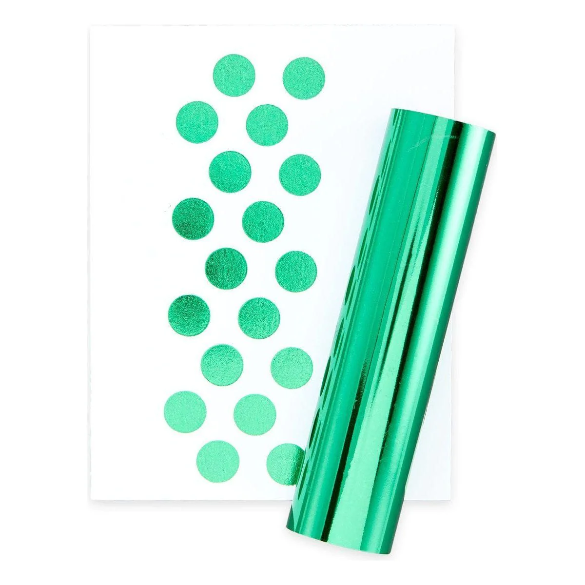 Glimmer Hot Foil Roll - Green - Image 3