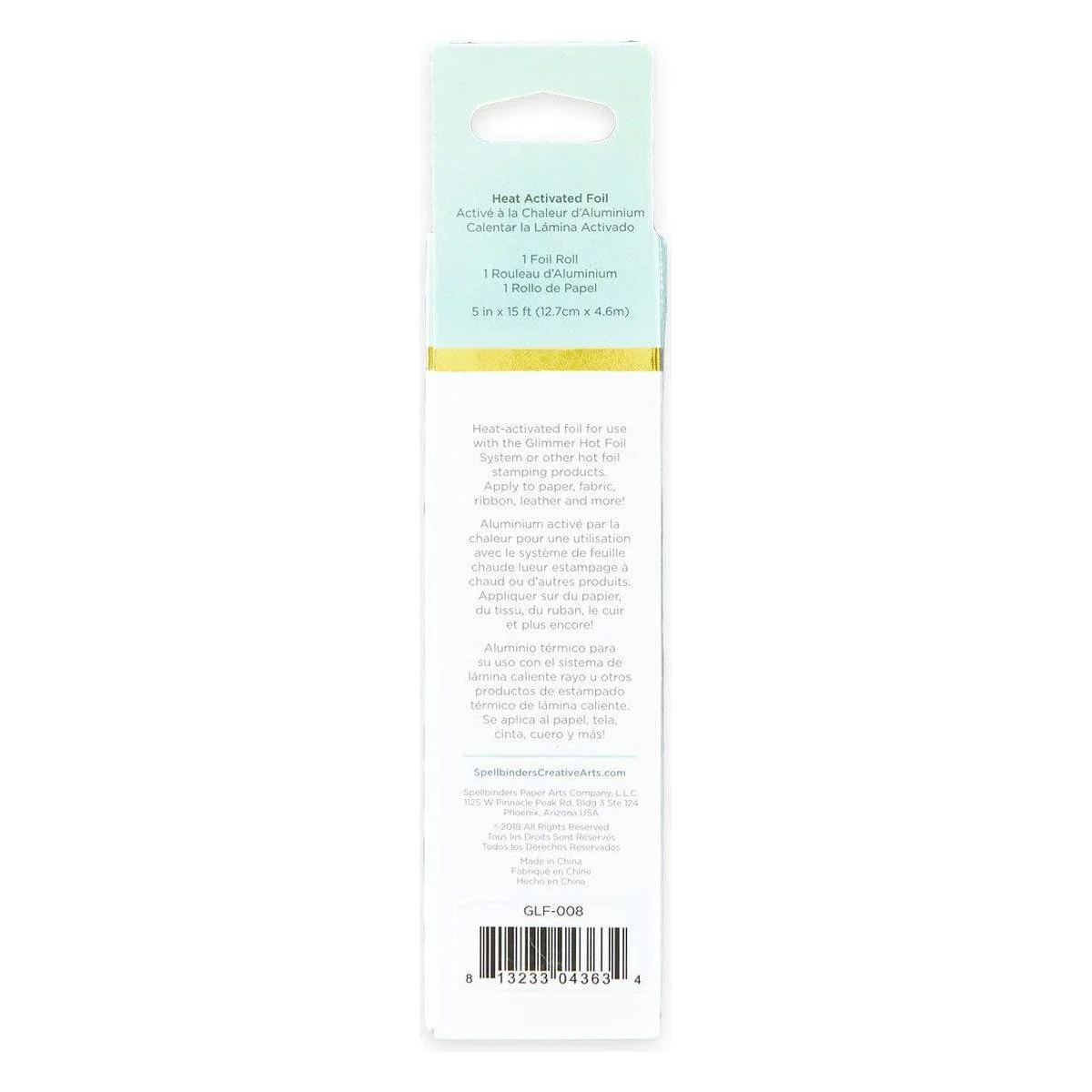 Glimmer Hot Foil Roll - Green - Image 6