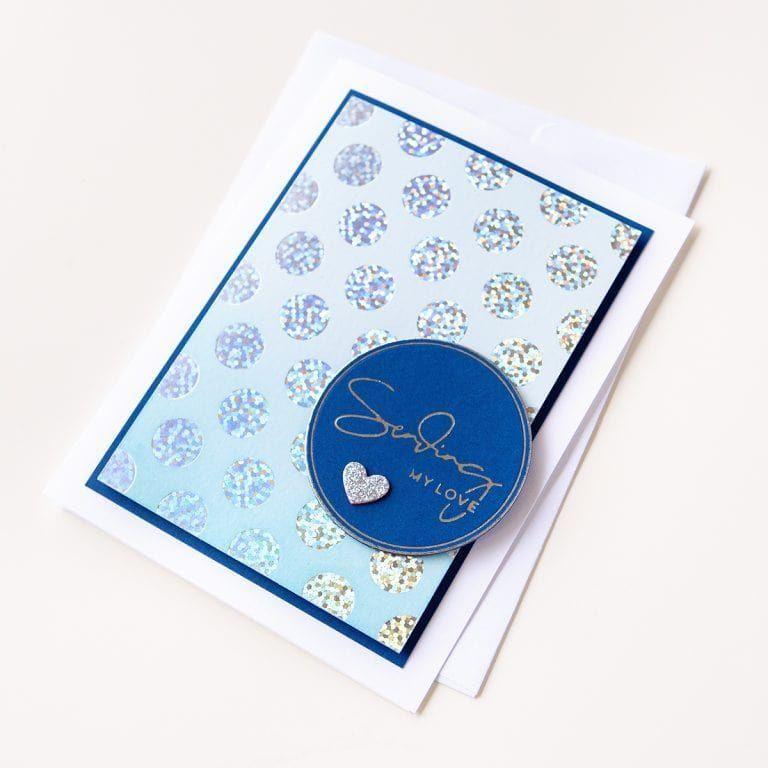 Glimmer Hot Foil Roll - Speckled Prism - Image 4