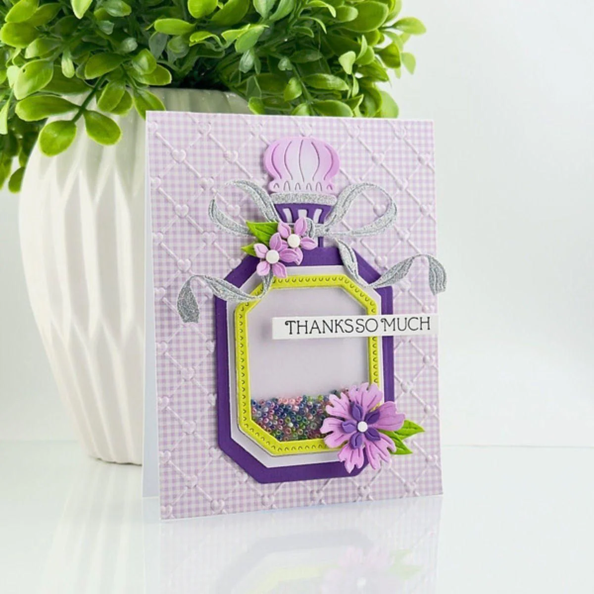 Gorgeous You Perfume Bottle Etched Dies - Image 12