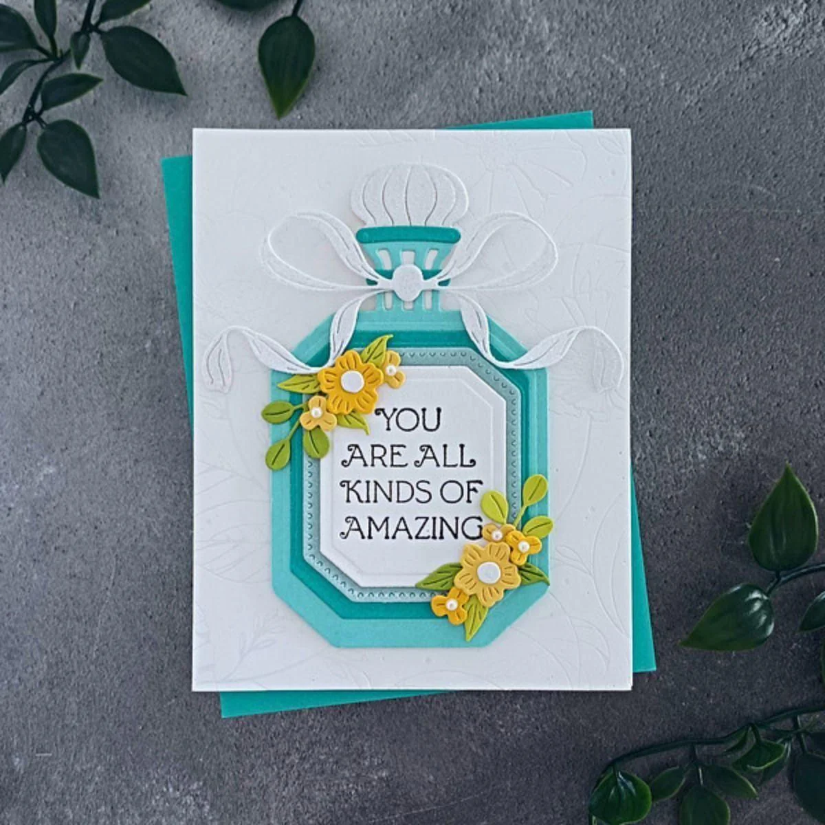 Gorgeous You Perfume Bottle Etched Dies - Image 7