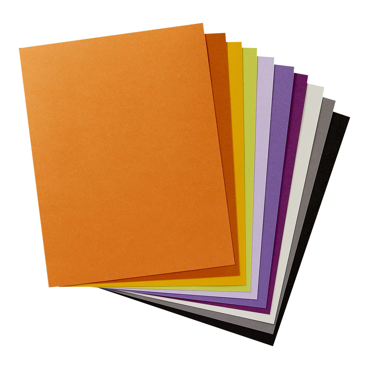 Halloween Assortment ColorWheel Cardstock 8.5 x 11" - 10 Sheets