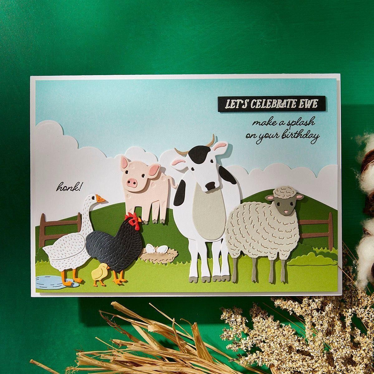 Ham It Up Clear Stamp & Die Set - Image 5