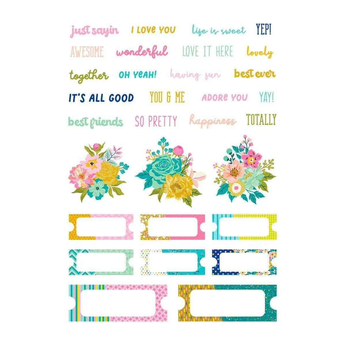 Just Sayin' Sticker Pack from the Just Sayin' Collection by Kelly Bangs - Image 5