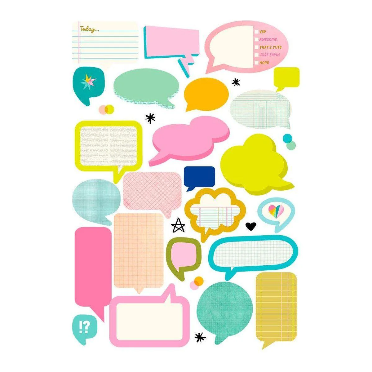 Just Sayin' Sticker Pack from the Just Sayin' Collection by Kelly Bangs - Image 6