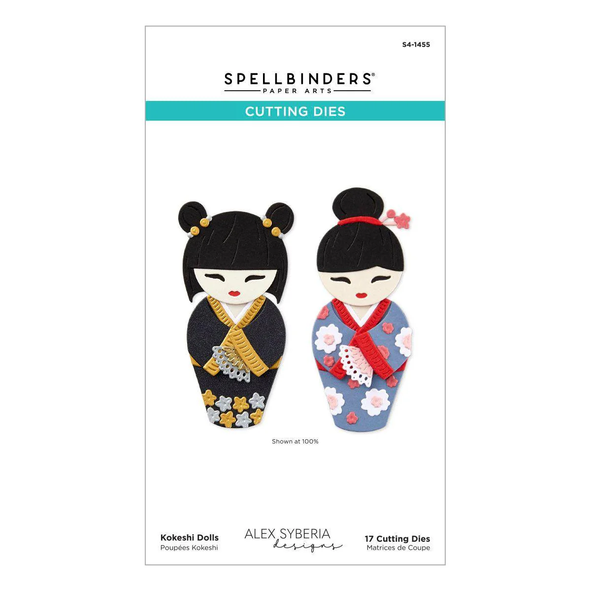 Kokeshi Dolls Etched Dies by Alex Syberia Designs - Image 11