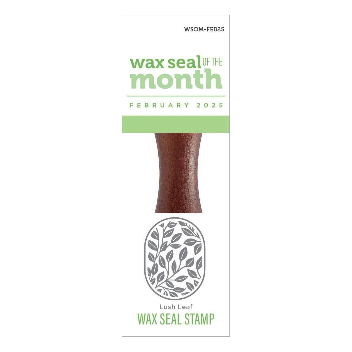 Lush Leaf - Wax Seal of the Month (Seal Stamp Only) - Image 9