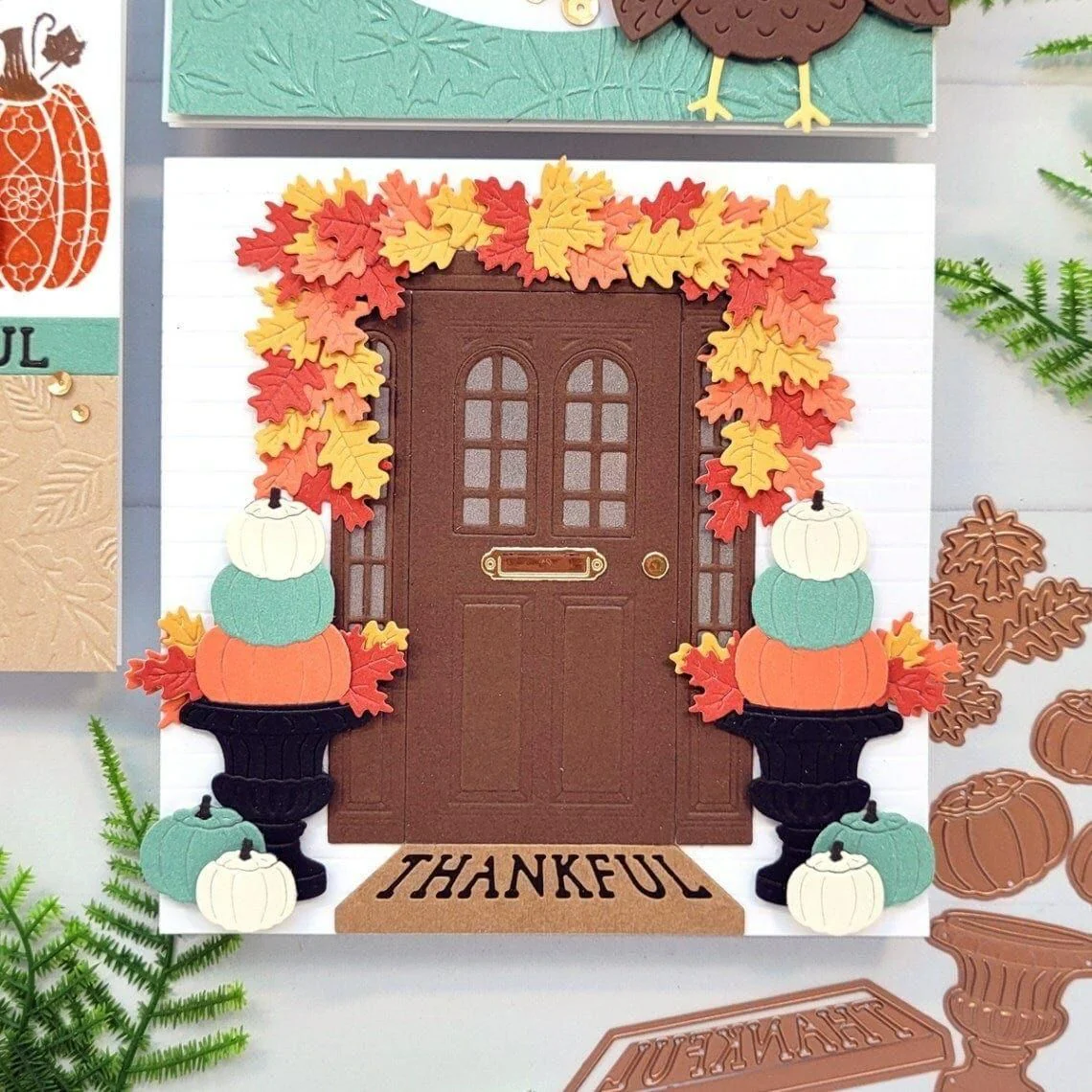 Mini Fall Blooms Etched Dies - Image 9