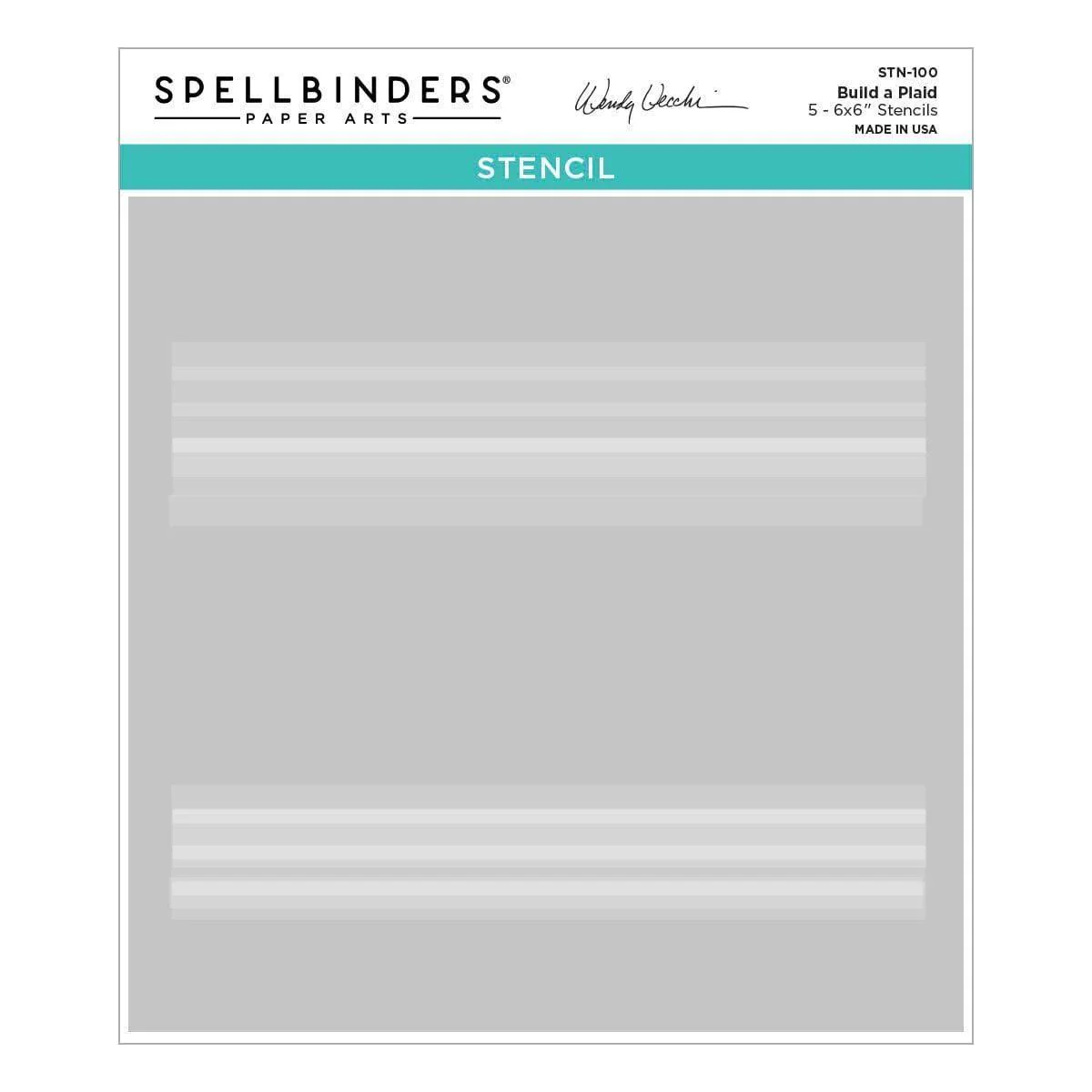 Build a Plaid Layered Stencil by Wendy Vecchi - Image 12