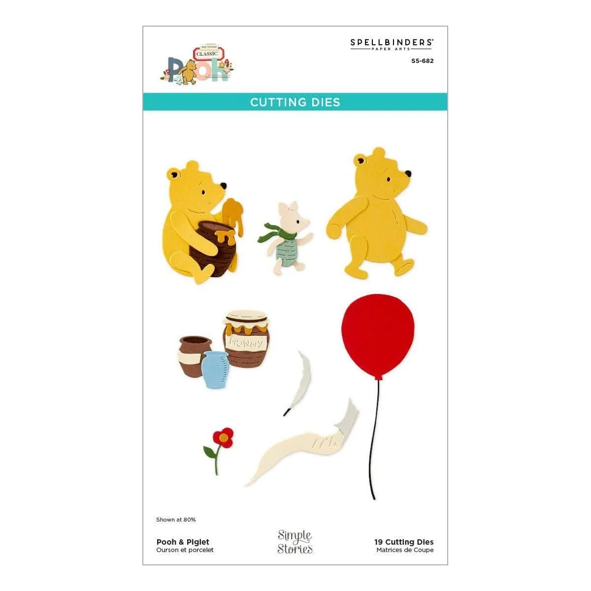 Pooh & Piglet Etched Dies in Collaboration with Simple Stories - Image 10