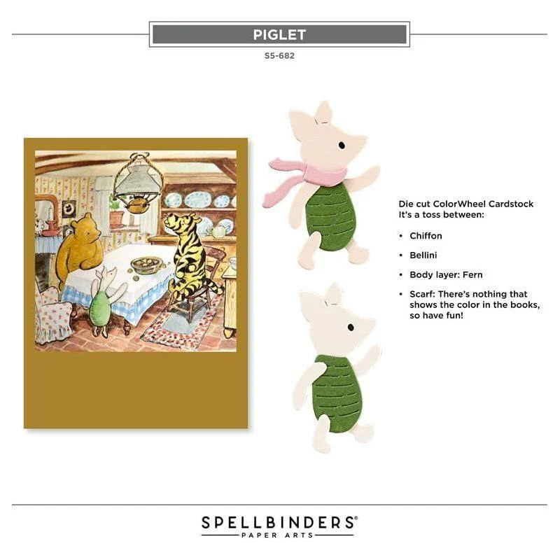 Pooh & Piglet Etched Dies in Collaboration with Simple Stories - Image 7