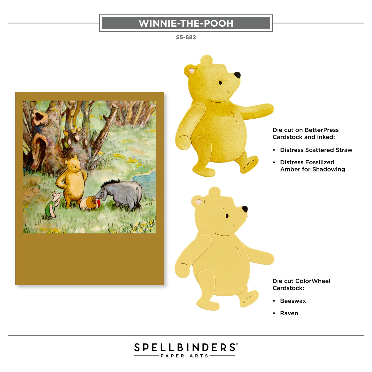 Pooh & Piglet Etched Dies in Collaboration with Simple Stories - Image 8