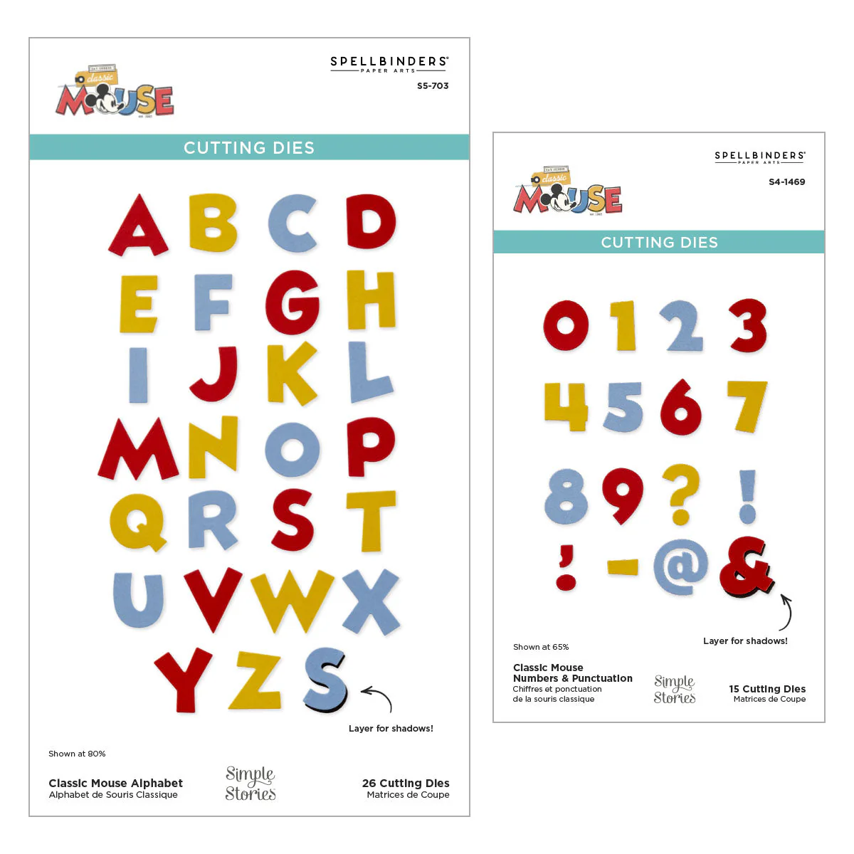 Say Cheese Classic Mouse Alphabet & Numbers Bundle - Image 10