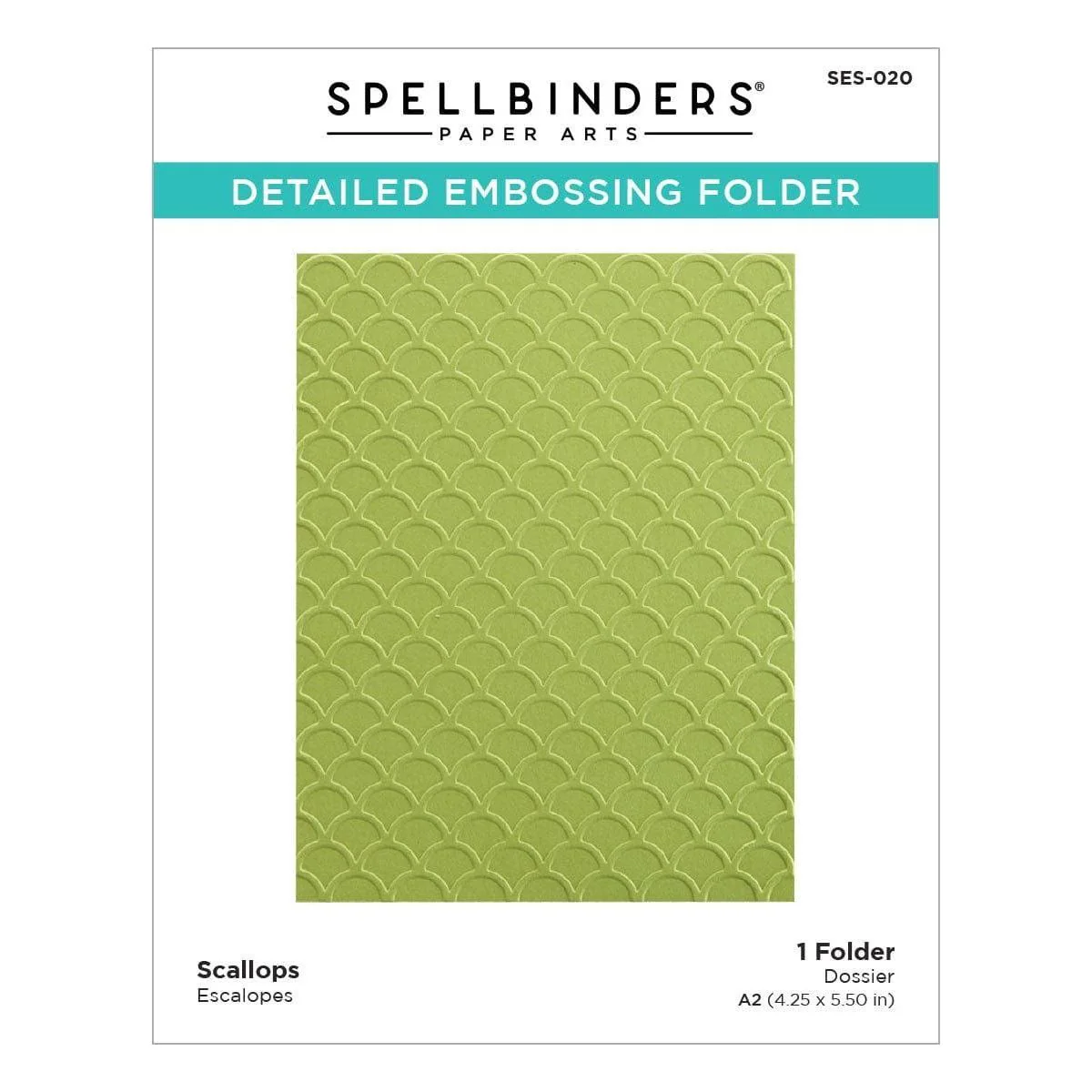 Scallops Embossing Folder - Image 5