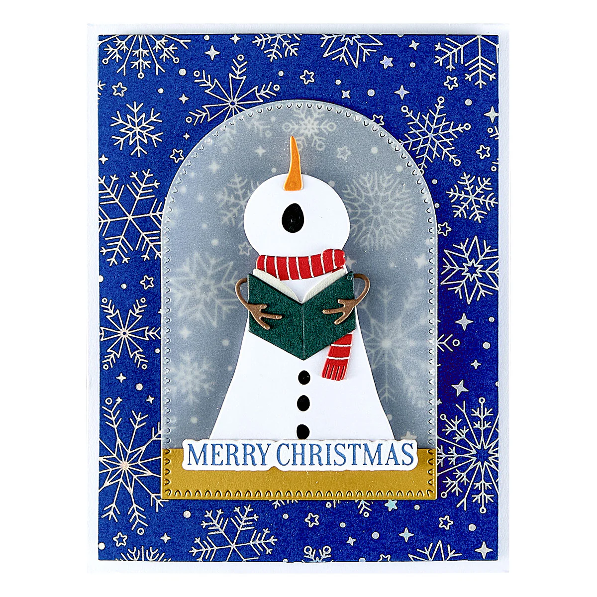 Snowfall Shimmer BetterPress Plate - Image 4