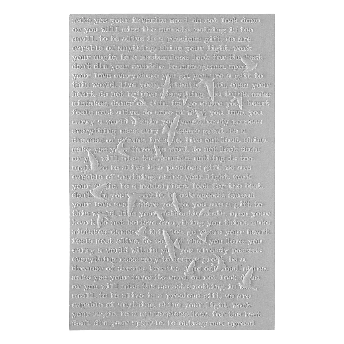 Soaring 3D Embossing Folder Embossing Folder by Dina Wakley - Image 7