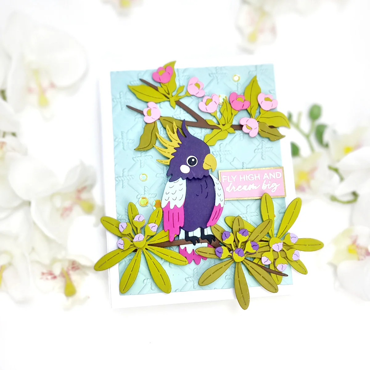 Spread Your Wings Sentiments Clear Stamp Set - Image 6
