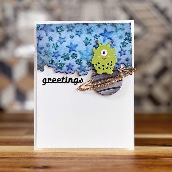 Starry Night 3D Emboss & Cut Folder by Simon Hurley - Image 3
