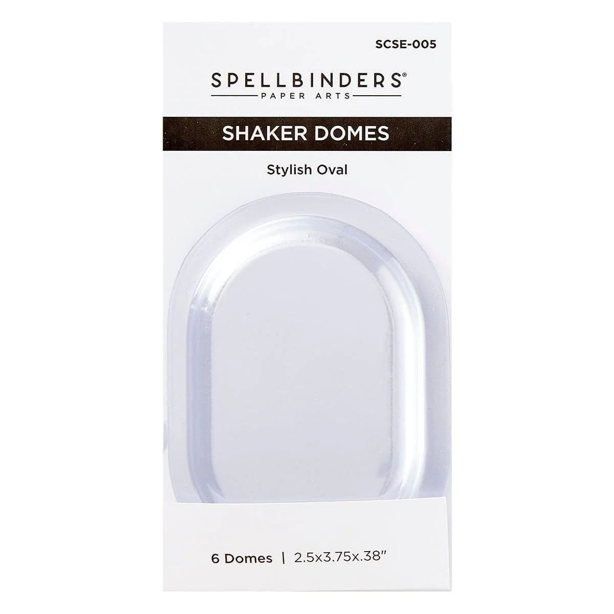 Stylish Oval Shaker Dome - 6 Pack - Image 5