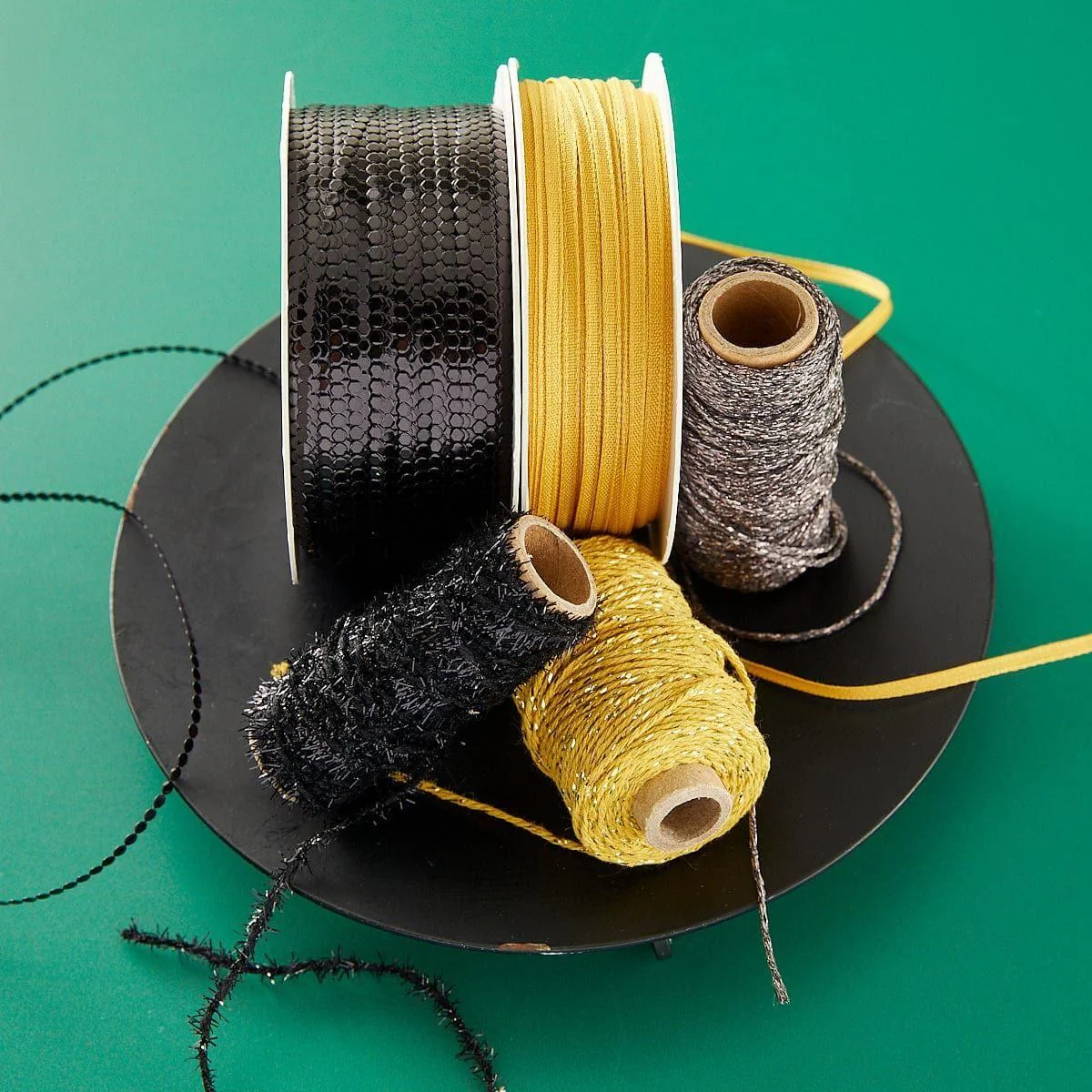 Vivant - Texture Ocre Narrow Ribbon (21 yards) - Image 2