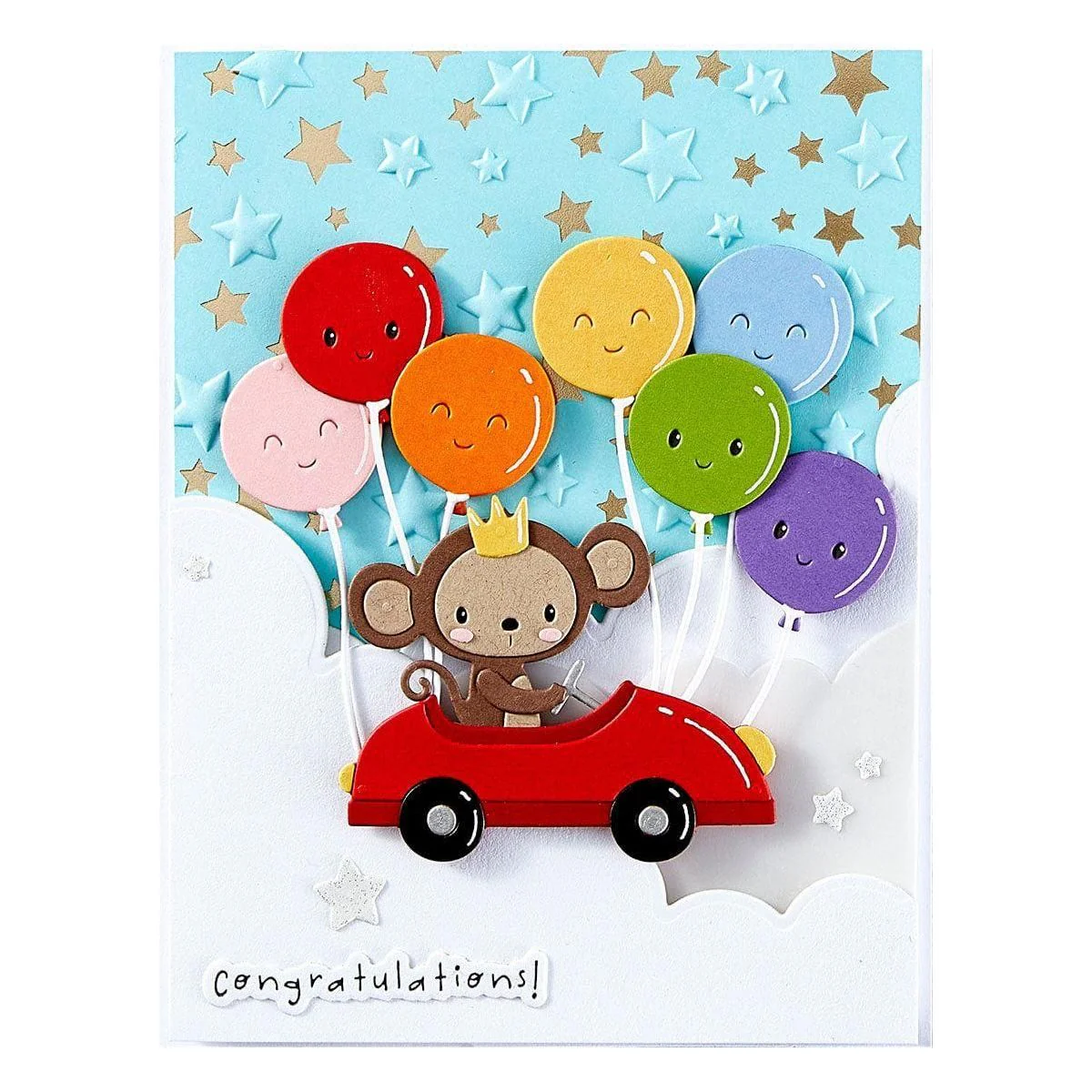 Wishing Stars 3D Embossing Folder - Image 7